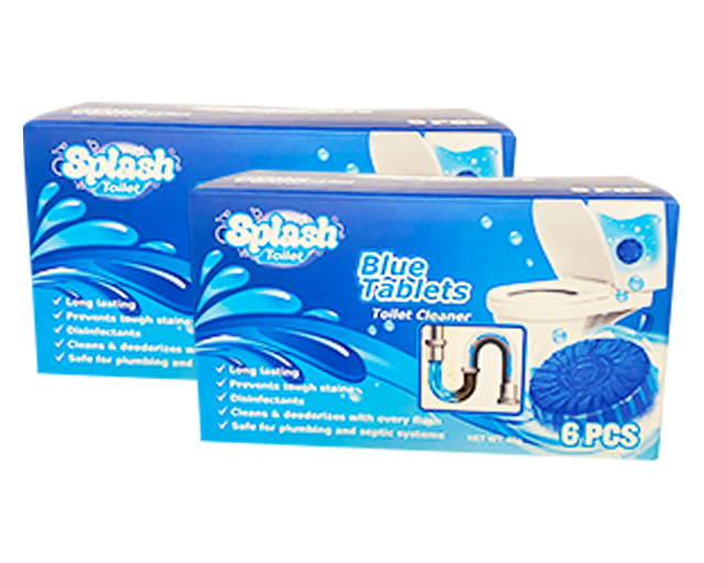 2x Splash Toilet Tablets (CA)
