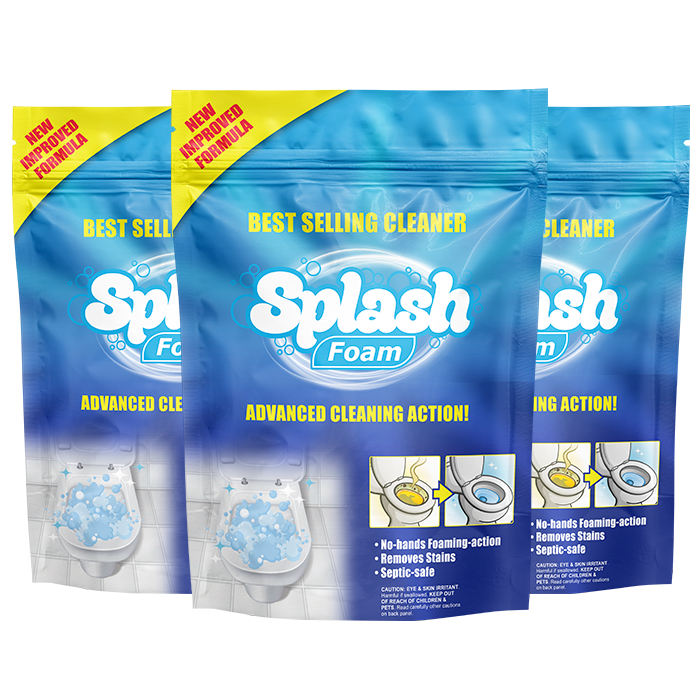 58% Discount: 3 Splash Foaming Cleaners! (NP)