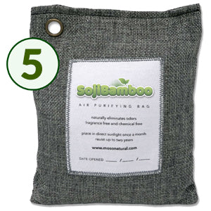 Soji Bamboo - Charcoal Purifying Bags Buy 3 get 2 FREE